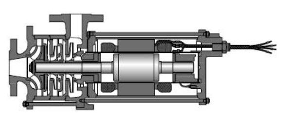 Air Horizontal Multistage Pump Refrigeration Shielded Electric Pump Tipe Blm 2900r Min'