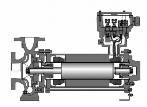 Pompa Tipe Rotor Kaleng Tipe Satu Tahap 1000m3 H