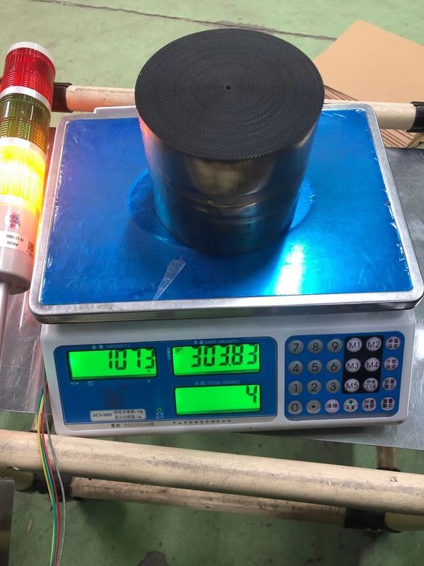 Substrat Katalis Metalik yang Didukung Alumina 500 Bagian Mesin Cpsi Inlaid Anti Korosi